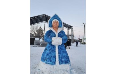 Снегурочка из Татарска прославилась на всю область