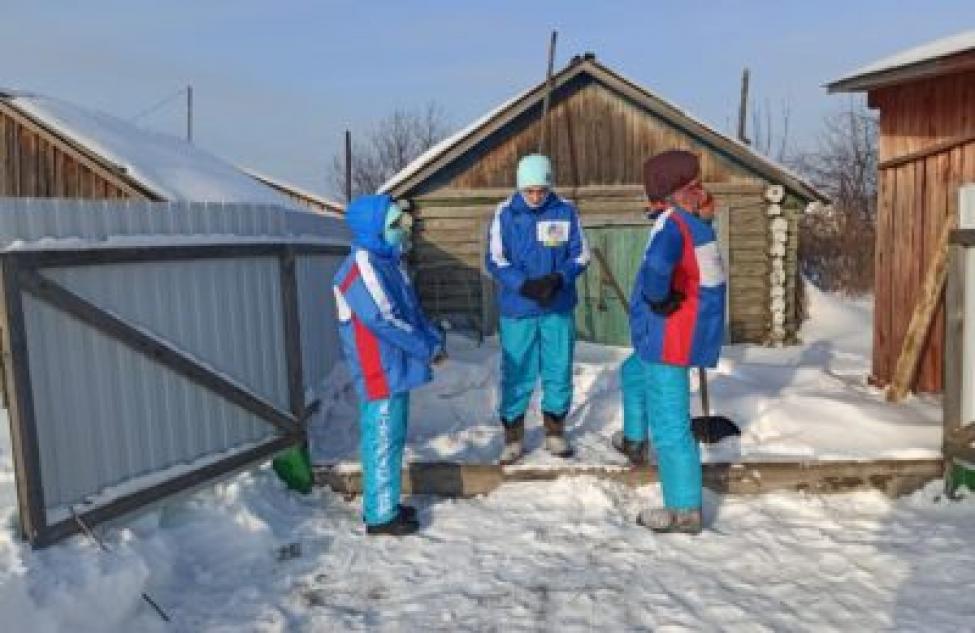 «Снежный десант» путешествует по селам в Северном районе