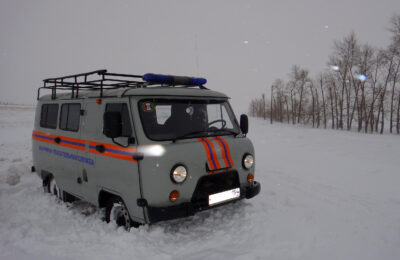 Рыбаков спасли из снежного заноса в Барабинском районе