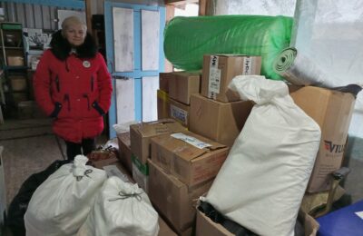 Очередная отправка гуманитарной помощи из Северного района