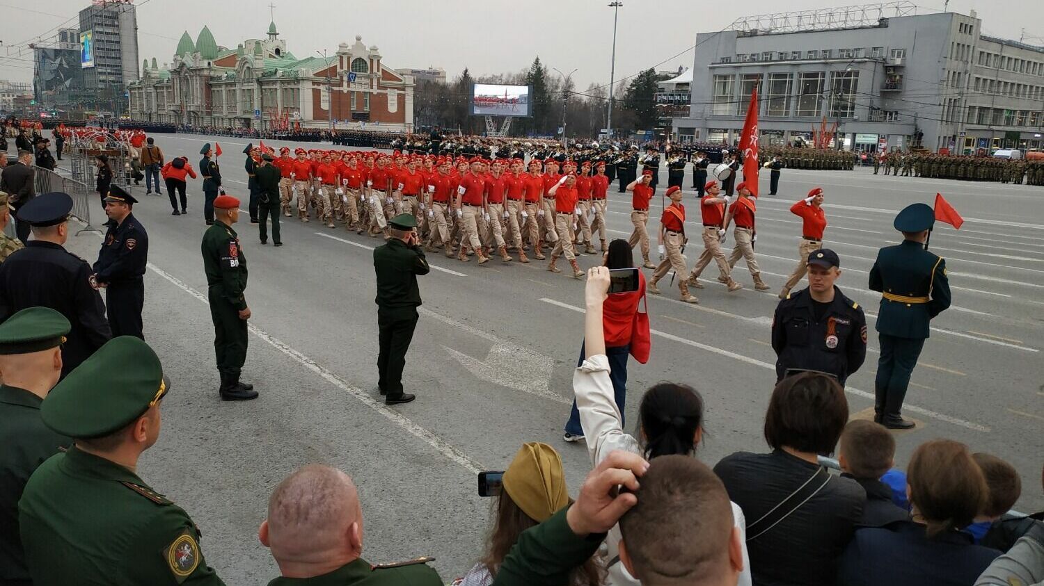 План 9 мая новосибирск