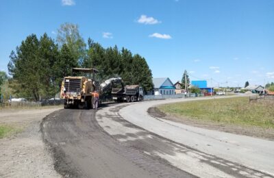 В Северном начался ремонт дороги на улице Пушкина