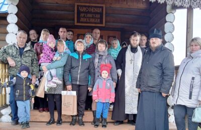 Автопоезд «За духовное возрождение России» побывал в Северном районе