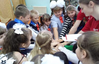 Биазинские школьники прошли посвящение в «Орлята России»