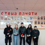 Стена памяти оформлена в Коб-Кордоновском сельском клубе