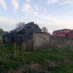 В Северном произошел пожар