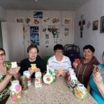 Мастер-класс по декупажу прошел в отделении дневного пребывания