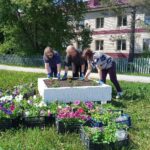 В Северном ведутся работы по благоустройству