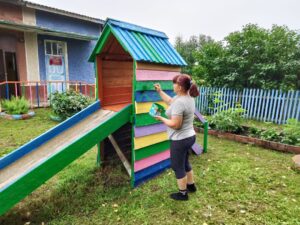 Ремонт проведен в дошкольной группе в Верх-Красноярке