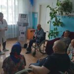 Беседа на тему профилактики заболевания печени прошла в отделении милосердия