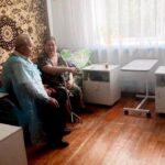 Патронажный врач посетил Новотроицкое отделение милосердия