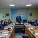 Александр Карелин встретился с сотрудниками службы аварийно-спасательных работ и гражданской защиты