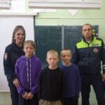 О безопасности на дорогах напомнили школьникам Северного района