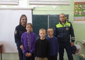 О безопасности на дорогах напомнили школьникам Северного района