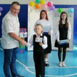 Вручение знаков ВФСК «ГТО» в Витинской основной школе