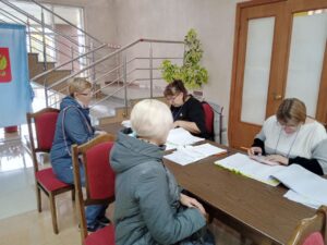 Жители Северного района идут на выборы