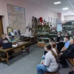 В музее на экскурсии побывали пятиклассники из Северного