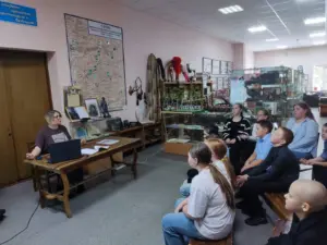 В музее на экскурсии побывали пятиклассники из Северного