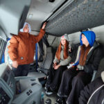 Молодежь Северного посетила авиабазу охраны лесов с экскурсией