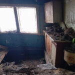 Пожар в частном доме произошел в Верх-Красноярке