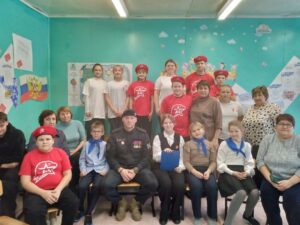 Участник СВО посетил родную школу в Бергуле