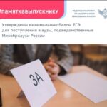 Минимальные баллы ЕГЭ для вузов в 2026 году: что нужно знать абитуриентам