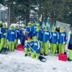 Снежный десант побывал в Бергуле