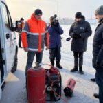 Круглосуточно получить помощь на дорогах в морозы могут водители в Новосибирской области