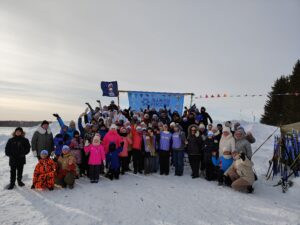 В Северном прошла лыжная гонка «Лыжня России — 2026»