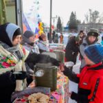 Проводы зимы: в Северном округе прошли народные гулянья