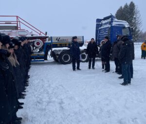 Учения по ликвидации лесных пожаров и защите населенных пунктов прошли в Северном округе