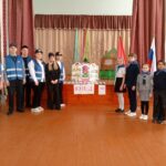 Отряд ЮИД в Биазинской школе встречает новичков