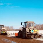 В регионе приступили к плановой подготовке дорог к пропуску весеннего паводка