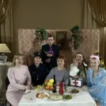 В Верх-Красноярском ДК прошел музыкальный спектакль «Четыре невесты сантехника Струева»