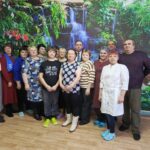 С 8 Марта поздравили жильцов и сотрудниц Новотроицкого дома милосердия