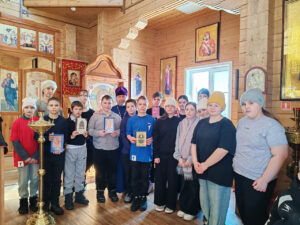 Духовный урок для пятиклассников прошел в Северном