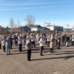 В Северном прошла массовая спортивная зарядка