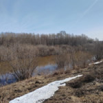 Гидрологическая обстановка на реке Тартас в Северном