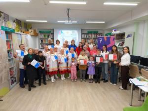 Семьи разных национальностей встретились в детской библиотеке