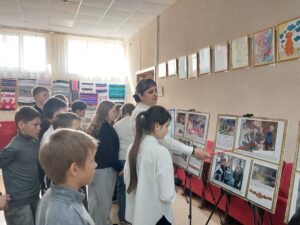 Обучающиеся Северной школы посетили выставку «Эмоции Победы»