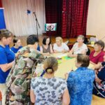 В Чебаках прошел мастер-класс по изготовлению ромашки