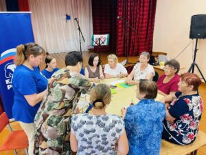 В Чебаках прошел мастер-класс по изготовлению ромашки