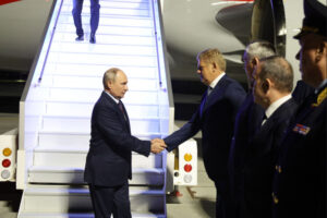 Владимир Путин прибыл в Новосибирск с рабочей поездкой