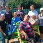 Детскую площадку в Биазе привели в порядок