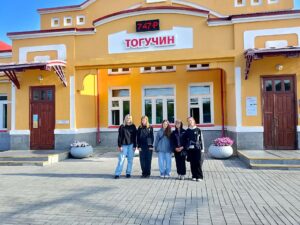 Команда «СЕВЕРЯНЕ» совершили экскурсию на железнодорожный вокзал Тогучина