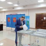 Глава Северного округа проголосовал на выборах депутатов Государственной Думы