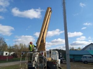 В Северном продолжаются работы по благоустройству