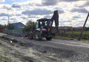 Ремонт дороги на Кирова продолжается