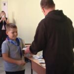 Второклассники Северной средней школы получили знаки ГТО