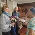 66 лет совместной жизни отмечают супруги Леоновы из Верх-Красноярки